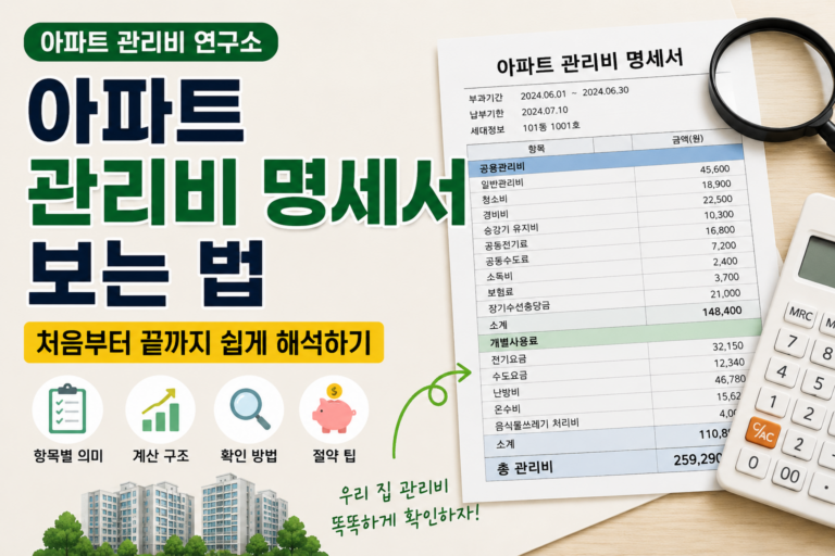 아파트 관리비 썸네일