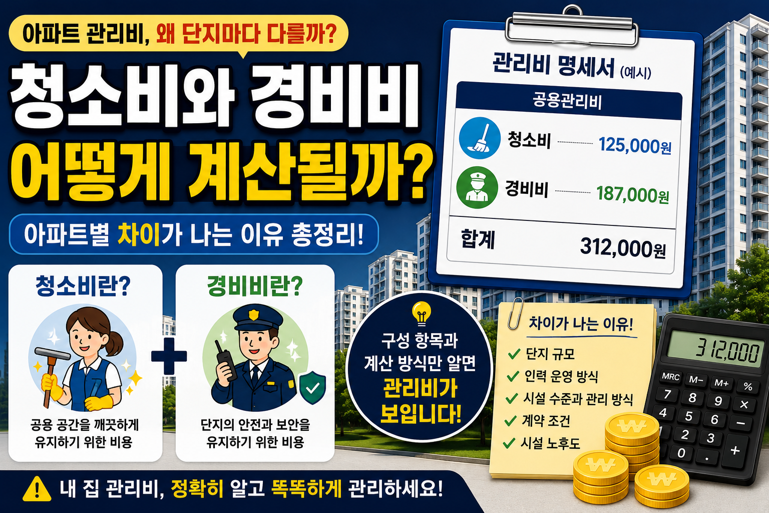 청소비 경비비 썸네일