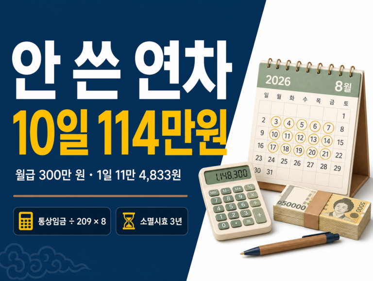 연차수당 썸네일