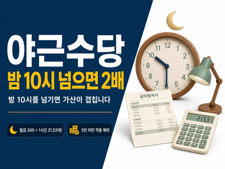 야근수당 썸네일