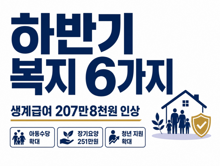 하반기 복지 6가지 썸네일