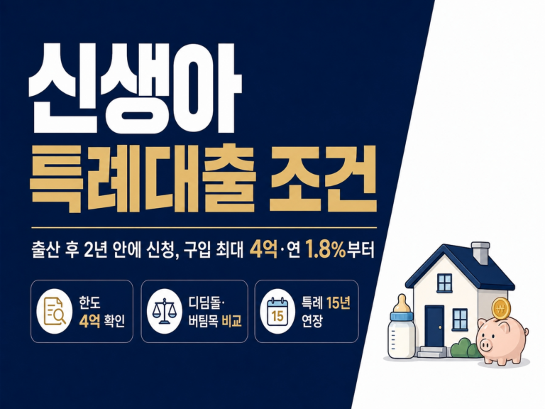 신생아 특례대출 조건 썸네일