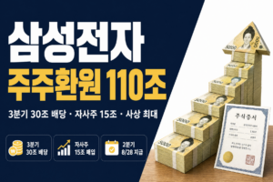 삼성전자 주주환원 썸네일