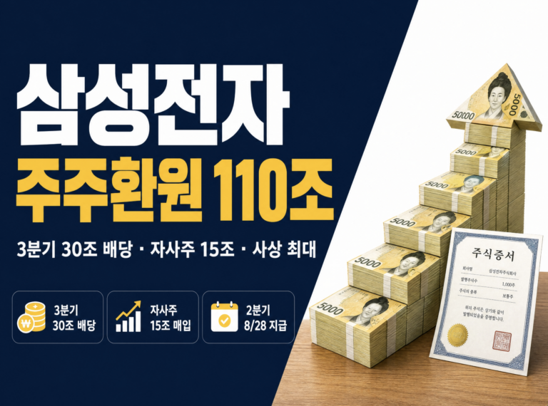 삼성전자 주주환원 썸네일