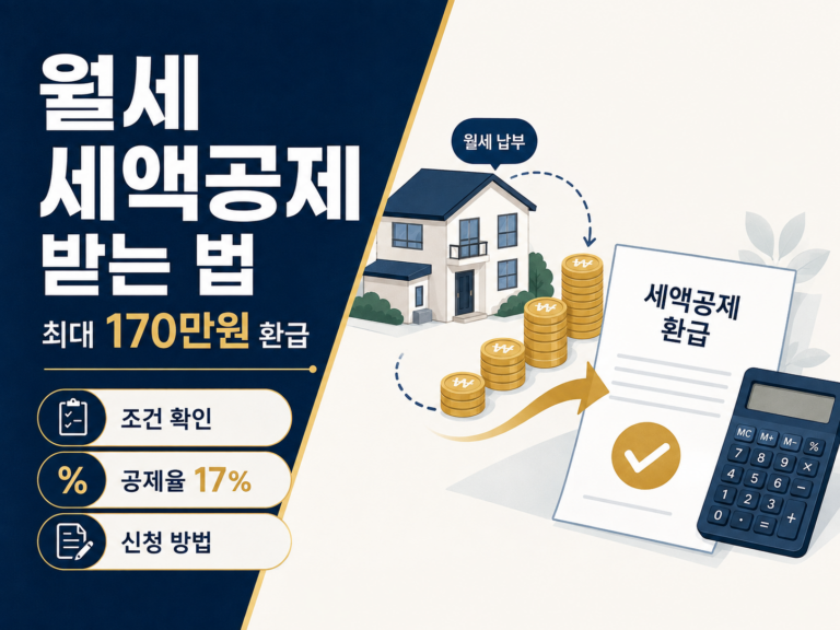 월세 세액공제 썸네일