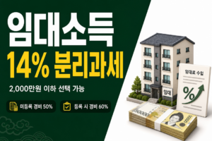 임대소득 분리과세 썸네일