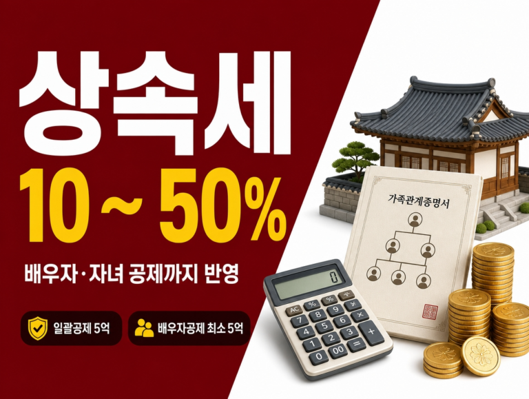상속세 계산기