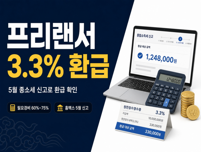 프리랜서 환급 썸네일