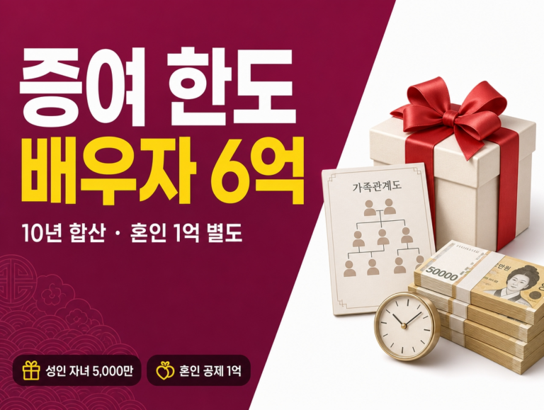 증여세 공제 한도 썸네일