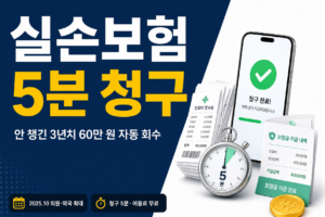 실손보험 청구 간소화 실손24, 3년치 60만원 자동 회수 가이드 (2026) 실손보험 청구 썸네일