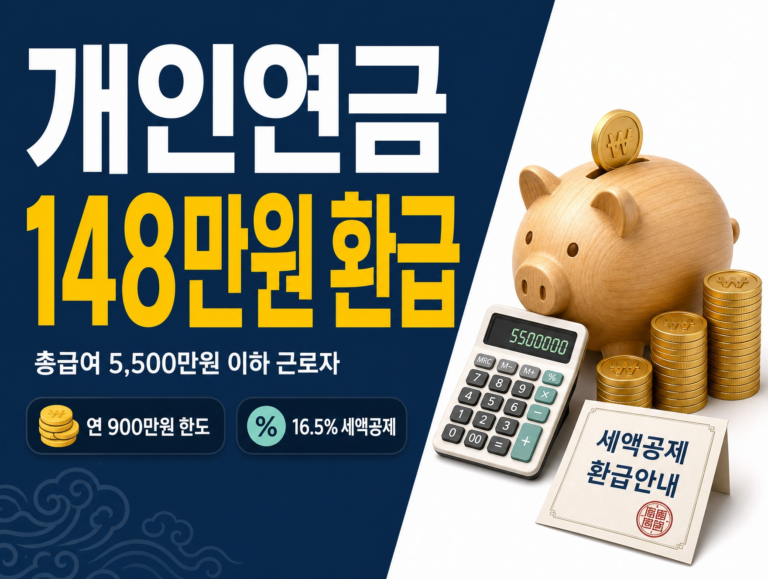개인연금 세액공제 썸네일