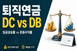 퇴직연금 DC·DB 비교 썸네일